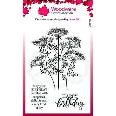 Creative Expressions Woodware Clear Stamps - Queen Annes Lace